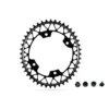 Absolute Black Oval 1x Shimano 9100/8000/9000/6800 With Bolts 110 BCD Chainring